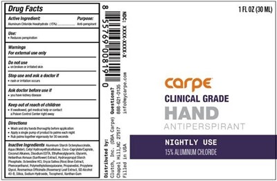 Nightly Use Carpe (Nightly Use Carpe)